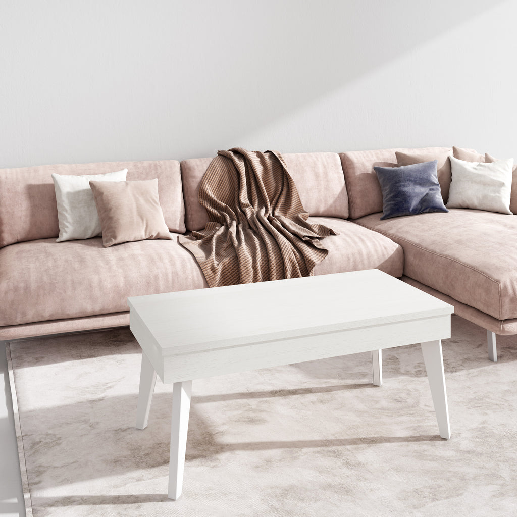 Mesa de centro pata metálica